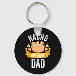 Llavero Nacho Promedio de Camisas de Papá Familia Cinco De
