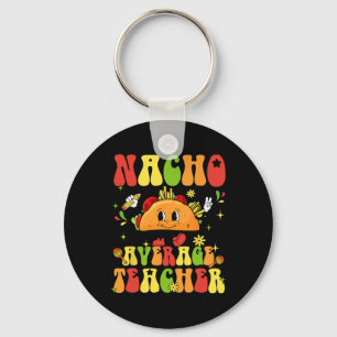 Llavero Nacho Promedio de profesores Gracioso Taco Comida