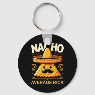 Llavero Nacho Promedio de Rick Personalizado Nombre Gracio