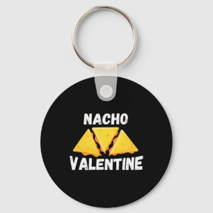 Llavero Nacho Valentine Diversión Comida Mexicana Amor San