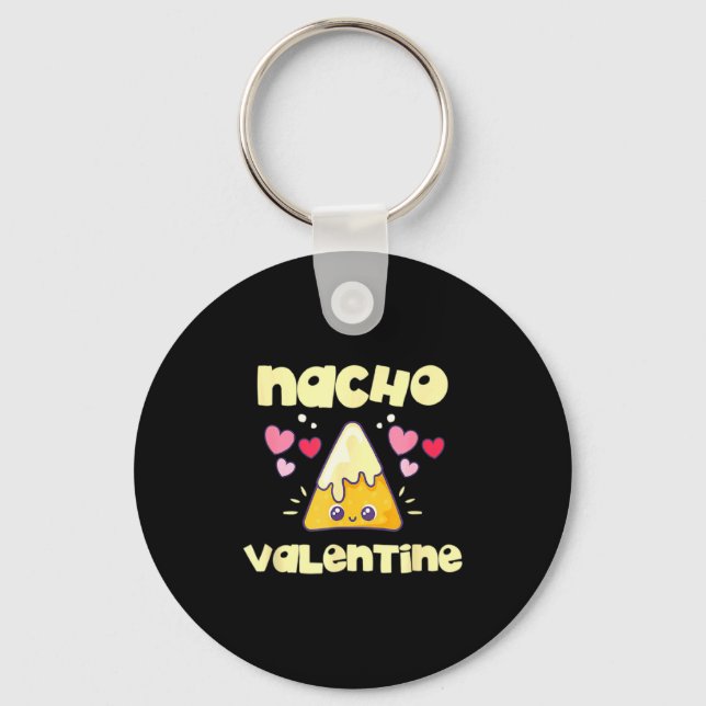 Llavero Nacho Valentine Valentines Day Mexican Food _1  (Anverso)