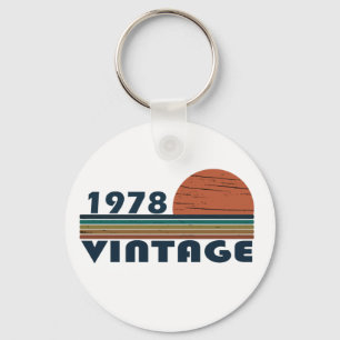Llavero Nacido en 1978, en un antiguo cumpleaños