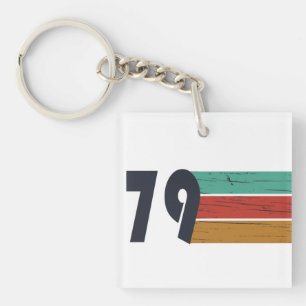 Llavero Nacido en 1979 como regalo de cumpleaños vintage