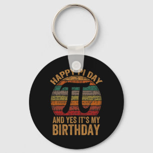 Llavero Nacido en el día de Pi Sí es mi cumpleaños feliz d