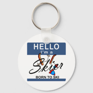 Llavero Nacido en esquí