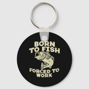 Llavero Nacido Para El Trabajo Pesquero Forzado Por Un Pes