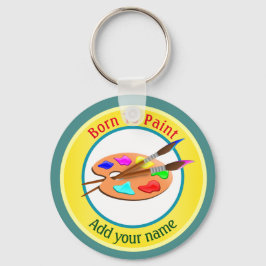 Llavero Nacido Para Pintar Personalizado