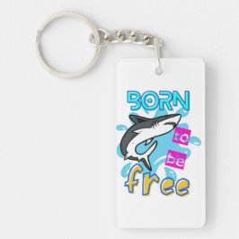 LLAVERO NACIDO PARA SER LIBRE