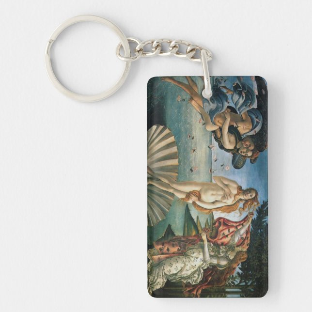 Llavero Nacimiento de Botticelli de Venus (Frente)