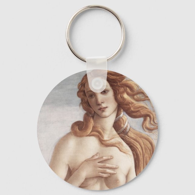 Llavero Nacimiento de Venus en detalle (Anverso)