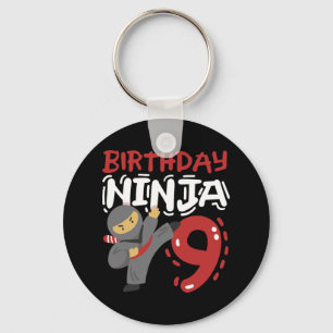 Llavero Nacimiento Ninja Niños Karate de 9 años Novena Nac