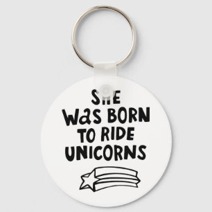 Llavero Nació En Unicornios