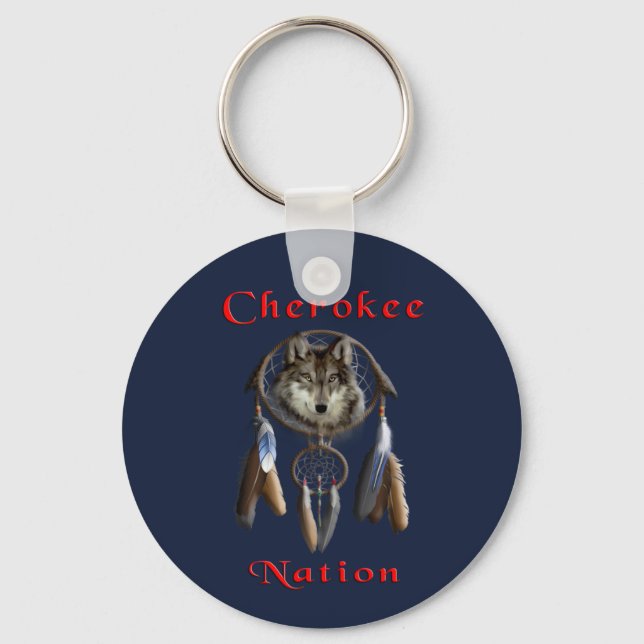 Llavero Nación de Cherokee (Anverso)