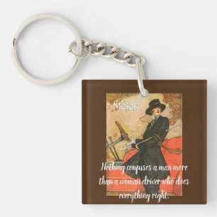 Llavero "Nada confunde más a un hombre."