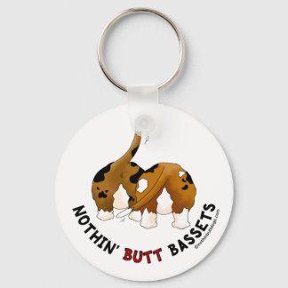 Llavero Nada de los "Butt Basset"