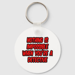 Llavero Nada Es Imposible... Detective