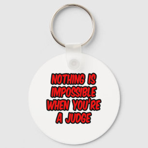 Llavero Nada Es Imposible... Juez
