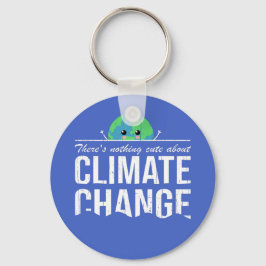 Llavero Nada lindo sobre el cambio climático: ahogar a la 