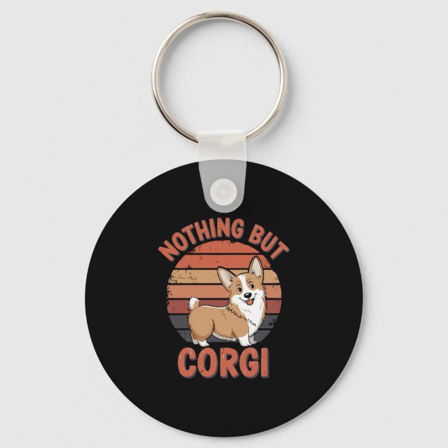 Llavero Nada Más Que Corgi (Anverso)