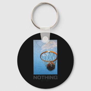 Llavero Nada más que el baloncesto Minimalista Hoop Sky De