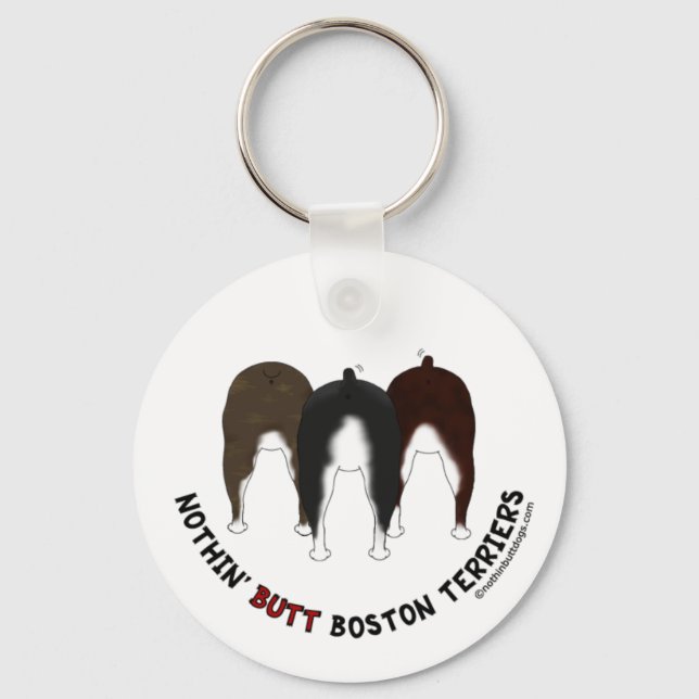 Llavero Nada más que los terribles de Boston (Anverso)