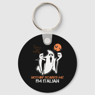 Llavero Nada me asusta, soy italiano Fantasma Halloween Co