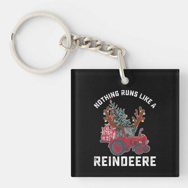Llavero Nada Se Parece A Un Reno De Tractores De Reno (Frente)