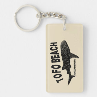 Llavero Nadando Con Tiburones De Gales - Playa Tofo En Moz