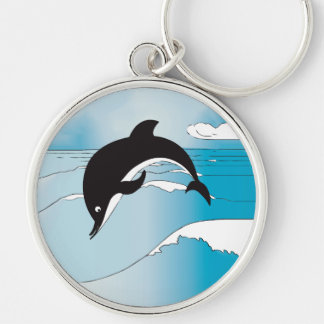 Llavero Nadar Con Delfines