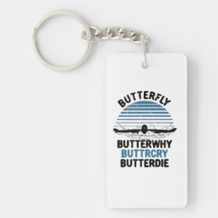 Llavero Nado - Regalo de natación mariposa Butterwhy