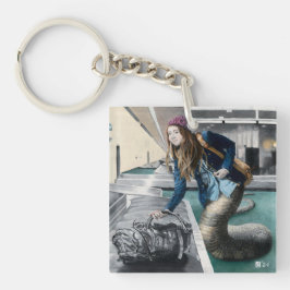 Llavero Naga Explorando la cadena de claves de la fantasía