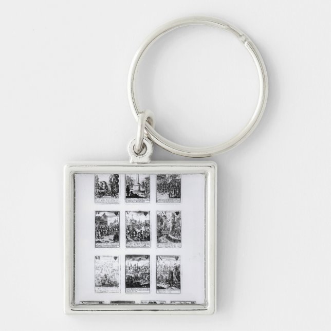 Llavero Naipes que conmemoran (Frente)