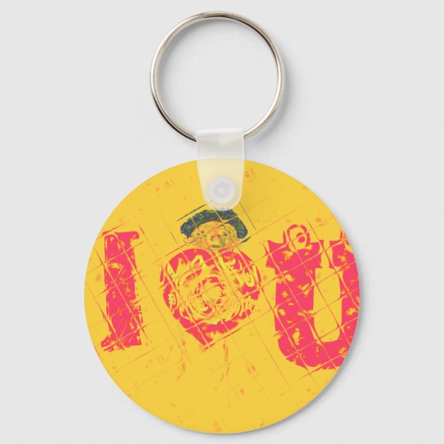 Llavero Nakupenda - Te Amo Palabra En Swahili Que Signific (Anverso)