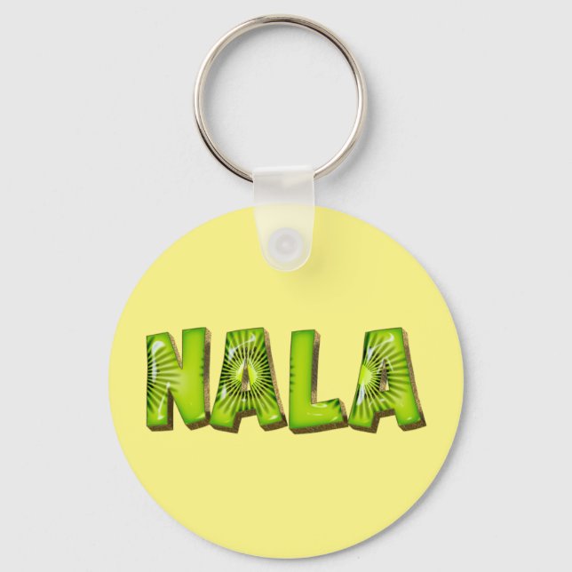 Llavero Nala Name Kiwi Design Schlüsselanhänger (Anverso)