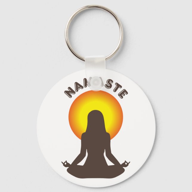 Llavero Namaste (Anverso)