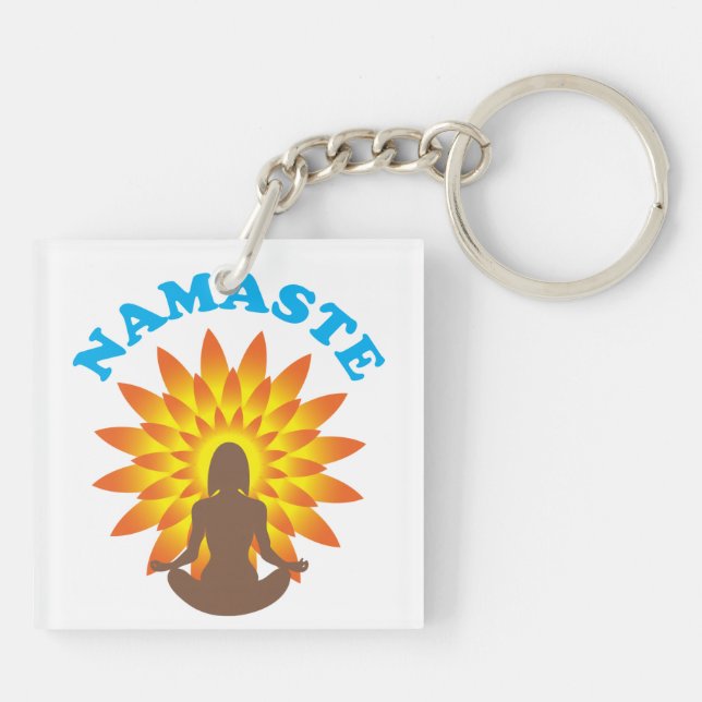 Llavero Namaste (Atrás)