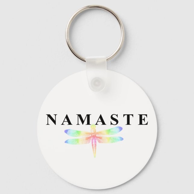 Llavero Namaste Dragonfly (Anverso)