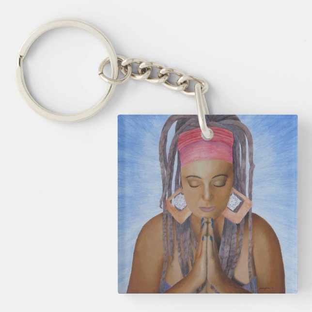 Llavero Namaste Keychain (Frente)