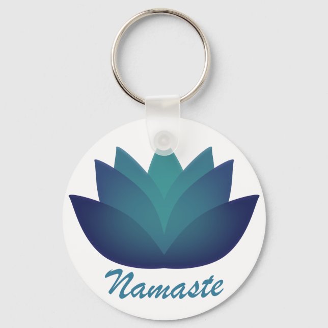 Llavero Namaste Lotus Flower (Anverso)