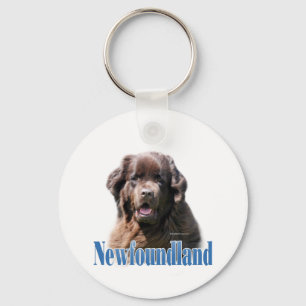 Llavero Name Brown Newfoundland