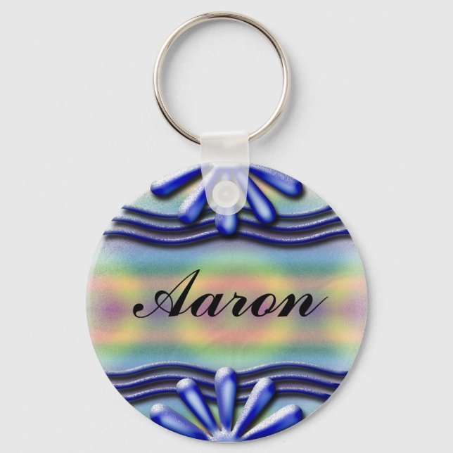 Llavero Nameplate Blue (Anverso)