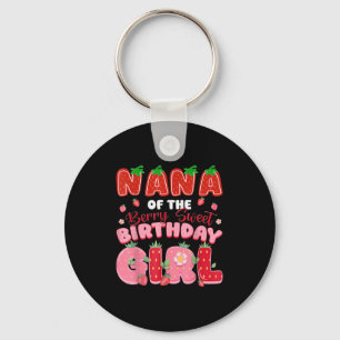 Llavero Nana De La Berry Sweet Birthday Chica Strawberry L