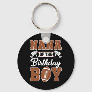 Llavero Nana del niño de cumpleaños fiesta de fútbol famil
