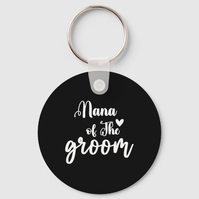 Llavero Nana Del Partido Boda Bachiller Nana Matc (Anverso)