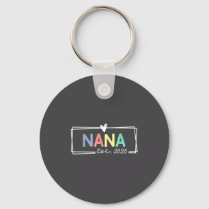 Llavero Nana Est 2026 Ascendida a Abuela 2026 Para Abuela