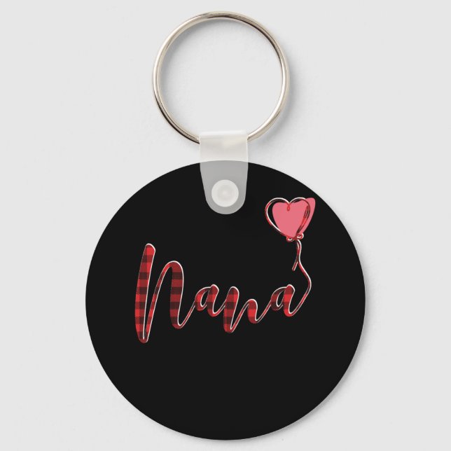 Llavero Nana Navidades de cumpleaños Abuela Buffalo Jugado (Anverso)