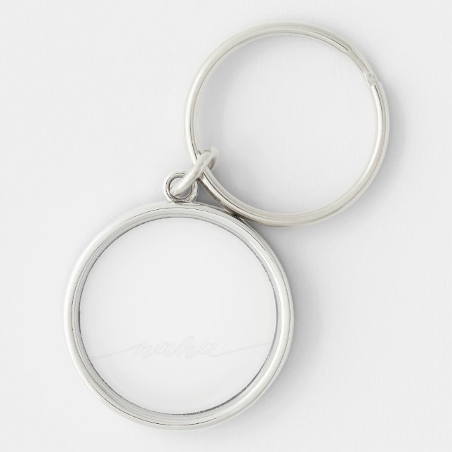 Llavero Nana, te amo elegante foto (Frente)