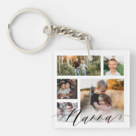 Llavero Nanna | Mensaje especial de fotos de nietos