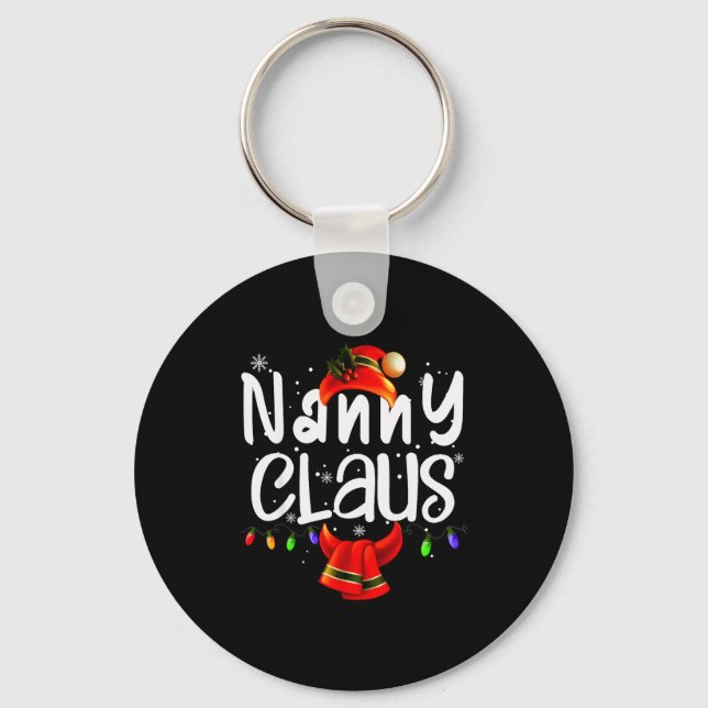 Llavero Nanny Claus Matching Christmas Costume  (Anverso)