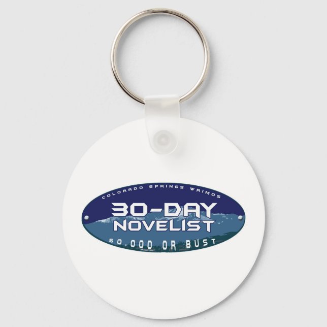 Llavero NaNo Colorado Springs Keychain (Anverso)